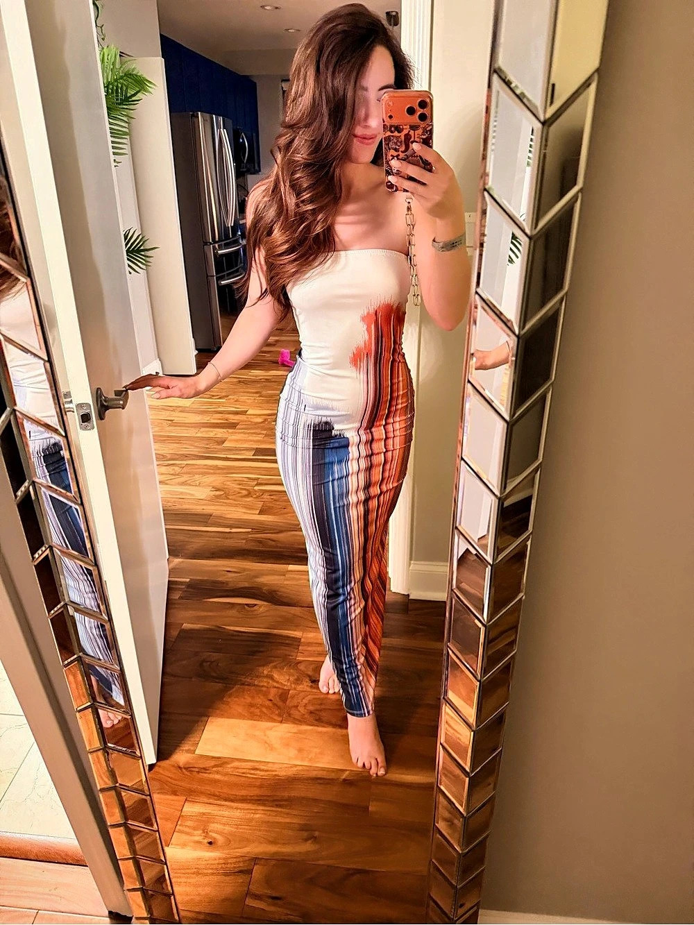 Strapless Maxi Dress XS or S